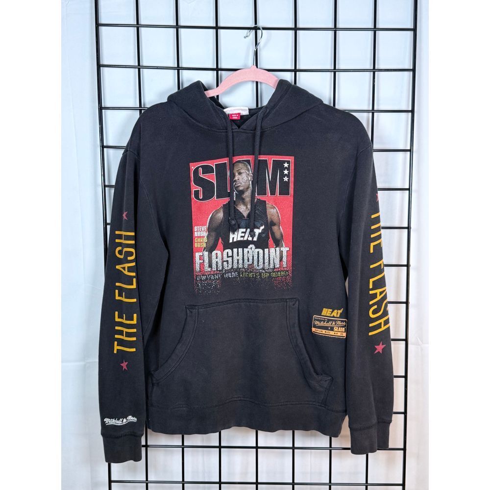 Mitchell & Ness‎ Slam Cover May '05 Hoodie Dwayne Wade 'Flashpoint' Heat Mens M